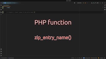 How to extract file names from ZIP entries? Mastering zip_entry_name() in #php - File #magic