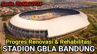 Mantap Lur‼️ "Rumput Semakin Subur & Hijau" Progres Renovasi Stadion GBLA Bandung, Senin 20 Mei 2024