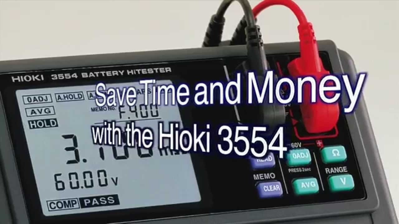 Hioki 3554 Battery HiTester