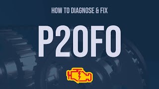 how to diagnose and fix p20f0 engine code - obd ii trouble code explain