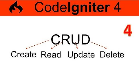 Codeigniter 4. CRUD básico para principiantes. Primer Controlador y vistas. # 4