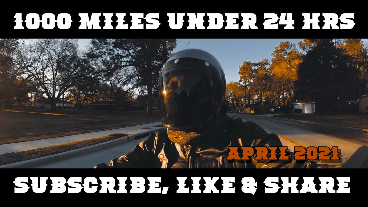 Iron Butt - Promo Video #2 - 1000 miles under 24 Hours