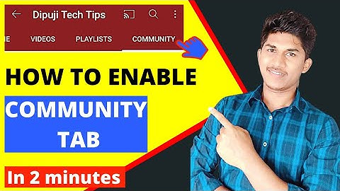 How To Enable Community Tab On YouTube | YouTube Community Tab Enable Kaise Kare
