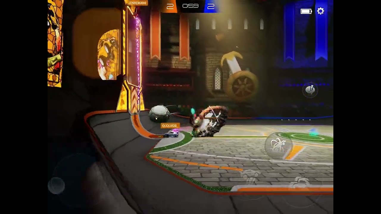 Rocket League Sideswipe Platinum 1 Gameplay