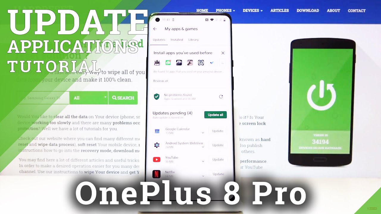 How to Update Apps in OnePlus 8 Pro – Download Newest App Version