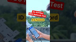 JioHomeJFE Login Process | Jio ODU Signal App #jio #jioairfiber