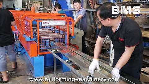 Metal Garden Fence Post Roll Forming Machine (UK style) YX101-101