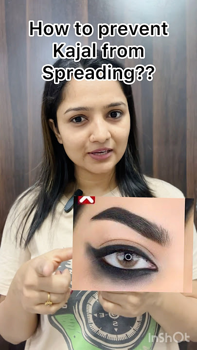 How to prevent kalaj from spreading? #skincare #kajal #trending #shortvideo #youtubeshorts #viral