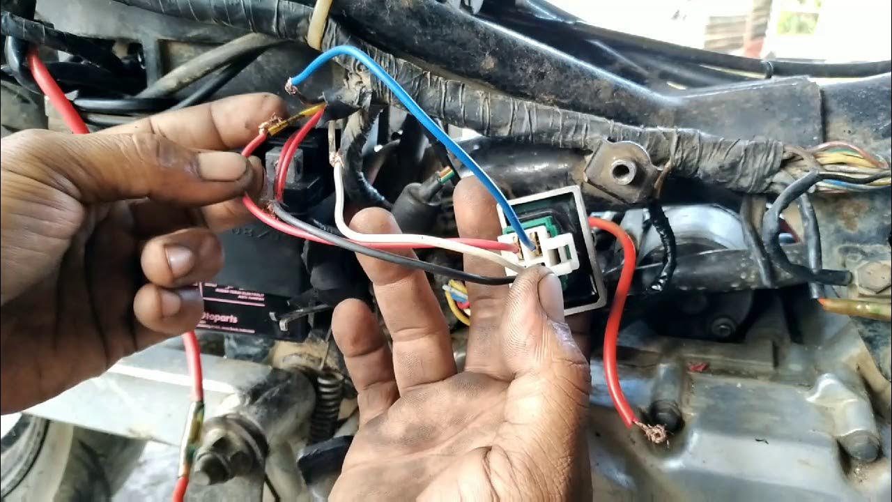 Cara Merakit Jalur Kabel Pengisian Aki Yamaha Jupiter Z,Vega Zr,Mio,Mx