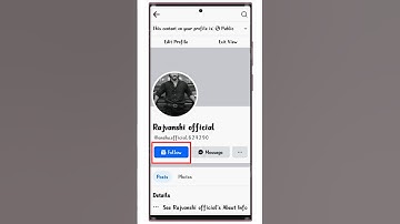 Facebook Me Follow Ka Option Kaise Laye | How To Add Follow Button On Facebook | #sorts #viral