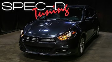 SPECDTUNING INSTALLATION VIDEO: 2013-2016 DODGE DART OE STYLE HEADLIGHTS