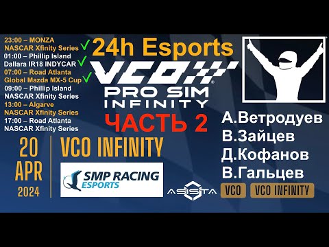 Видео: iR [VCO Ifinity 2024 – SMP Racing] 24 часа часть 2