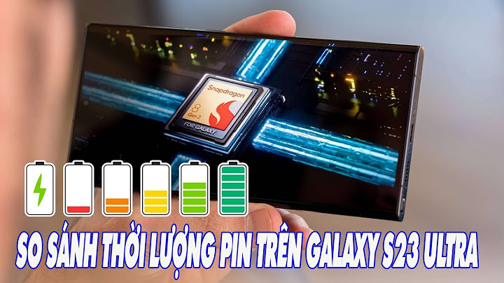 Web so sánh thời lượng pin của smartphone năm 2024