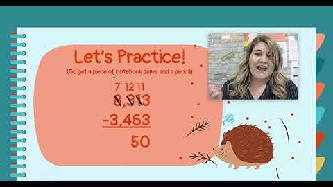 Subtracting 4 Digit Numbers