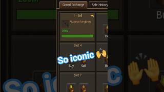 THE MOST ICONIC BOSS WEAPON?💎😱 #rs3 #runescape3 #runescape #pvm