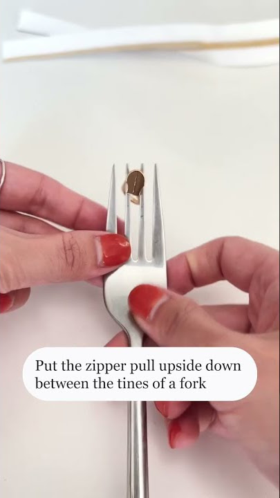✨ The quickest method to apply the slider to A ZIPPER BY THE YARD✨