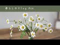 《 冬の終わりの巣ごもり暮らし☃️|初雪と雛まつりと軽井沢のお土産。|暮らしのVlog #131 》A late winter day spent holed up in a warm house.