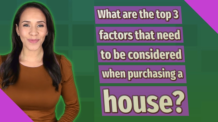 What are the 3 factors customers look at before buying?