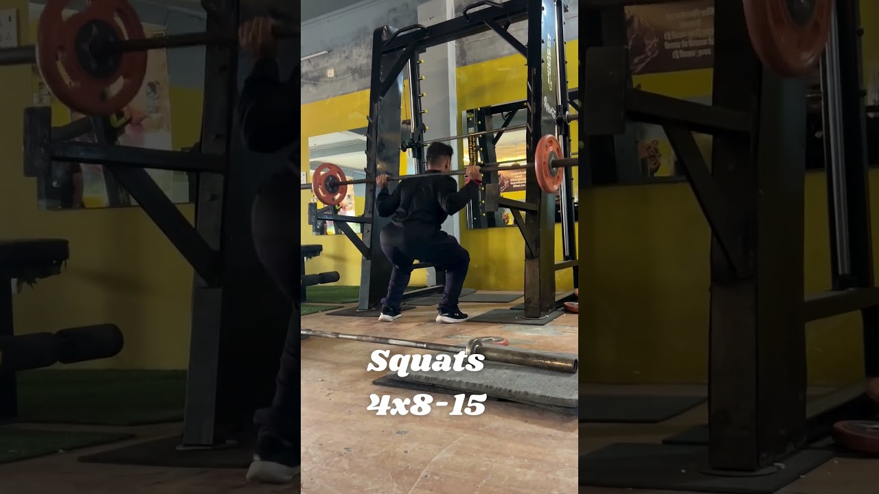 Leg workout with strength and endurance #fitnessrays #Umeshbisht