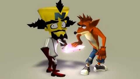 Crash Twinsanity Gem Cutscene #2: Crash not letting cortex getting his crystal
