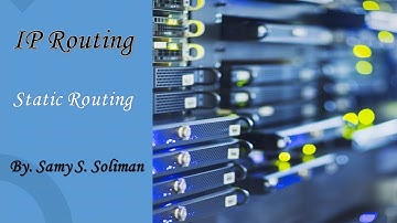 IP Routing (02 - Static Routing)
