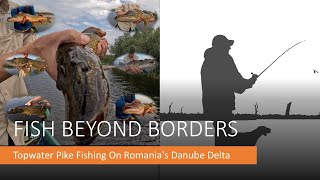 Topwater Pike Fishing on Romania's Danube Delta.Fish Beyond Borders