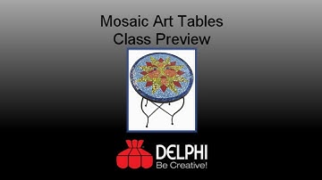 Mosaic Art Tables Preview | Delphi Glass