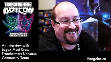 Botcon 2014 - Interview - Jagex Mod Crow - Transformers Universe Community Team