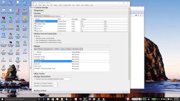 41 Custom Design Platform in JMP