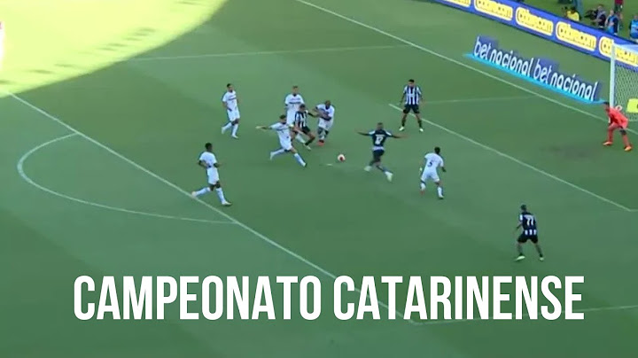 Santa Catarina x Figueirense - Campeonato Catarinense