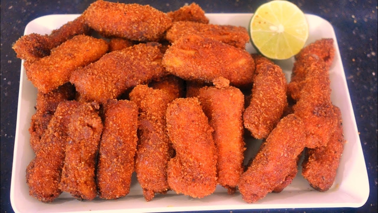 Spicy Fish Finger Recipe - Indian Style Fish Fry Recipe 