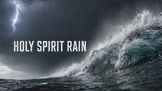 Holy Spirit Soaking | Soaking Worship with Rain & Thunder for Spiritual Awakening | Black Screen