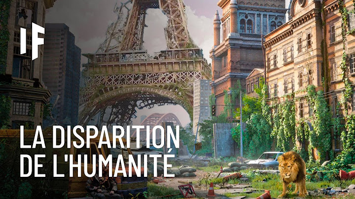 Et si l'humanité disparaissait ?