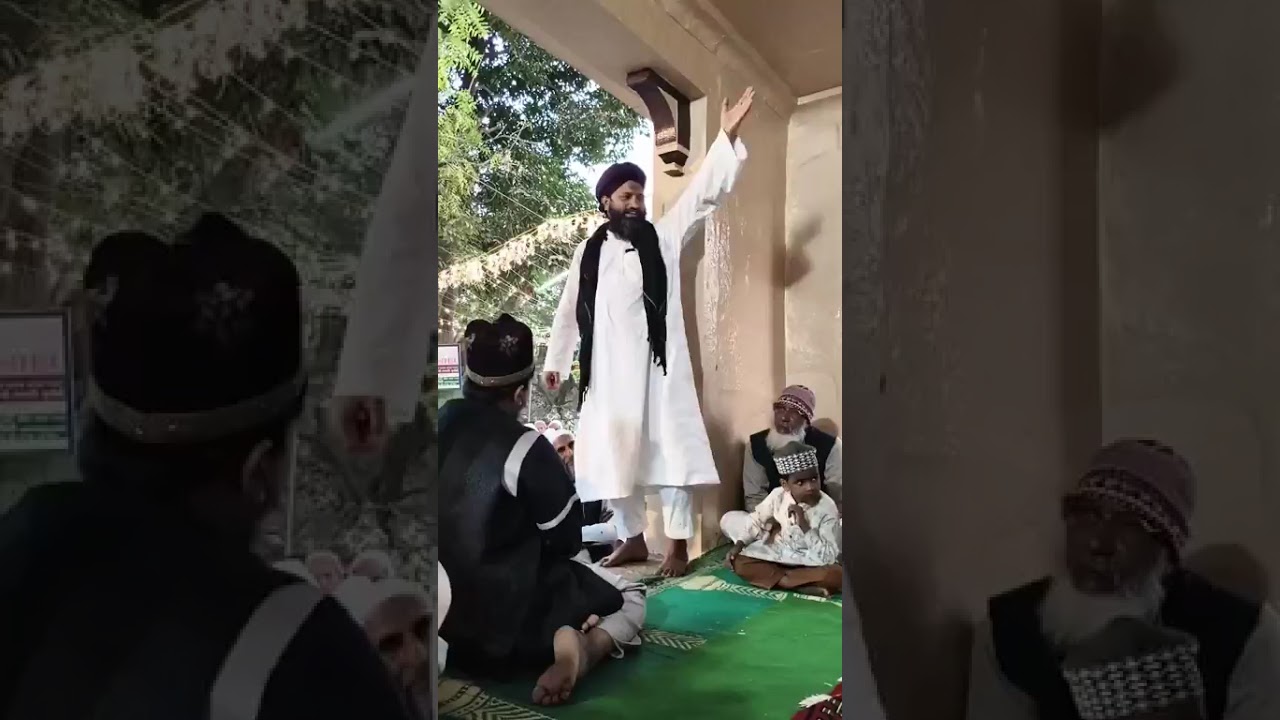  Dr syed Noor Alam Misbahi Mujaddidi speech at dargah qutub e banaras rehmat ullah alaih