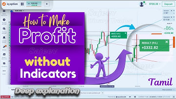 How to make "Profit" without "INDICATORS" || Technical Analysis- Tamil