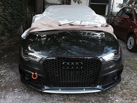 How to Remove or Replace Audi Front Emblem (without removing bumper)