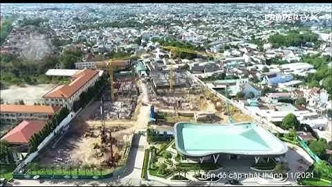 tiến độ dự án Biên Hòa Universe Complex 11/2021