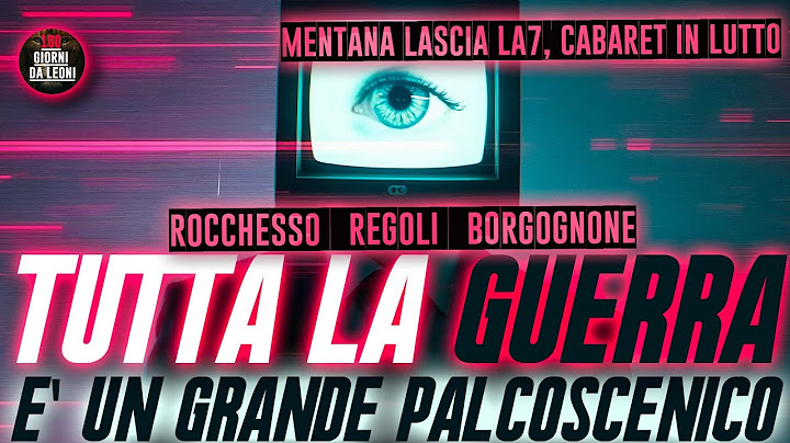 TUTTA la GUERRA è un GRANDE PALCOSCENICO / Borgognone, Regoli, Rocchesso