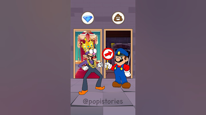 Who will get into the rich room?| Mario