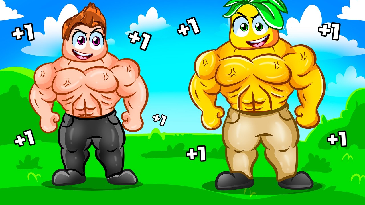 Bewegen um STÄRKER zu wereden in Roblox!
