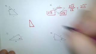 Special Right Triangles Kuta Software 30, 60, 90 and 45, 45 Profile