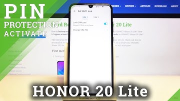 How to Set Up PIN on SIM Card on Honor 20 Lite – Enable PIN Protection