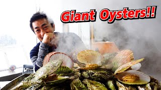 [Eng Sub] Giant Oysters | หอยนางรมญี่ปุ่นลงไปกินกลางทะเลใหญ่สุด Kesennuma | SugoiJapan | Ep334