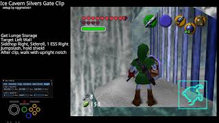 Ice Cavern Silver Rupee Gate Clip with Lunge Storage (1 ESS)