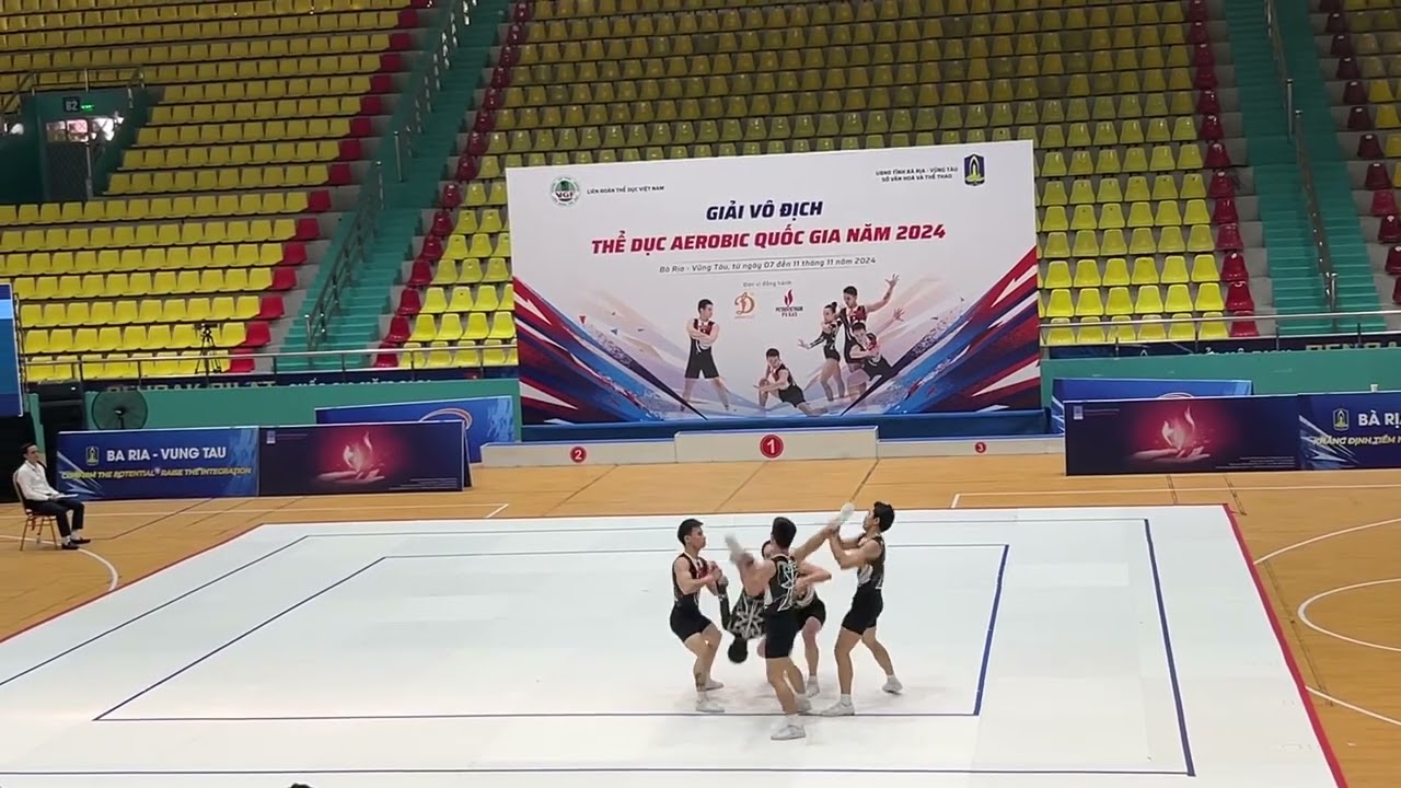 TPHCM GIẢI VÔ ĐỊCH AEROBIC QUỐC GIA 2024- GROUP SERIOR