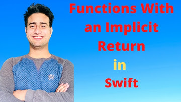 How To use Functions With an Implicit Return in -swift-