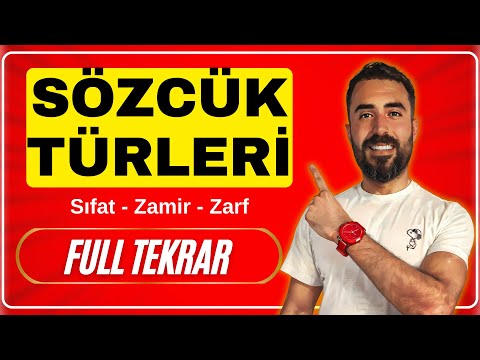 SÖZCÜK TÜRLERİ FULL TEKRAR +1 NET (Sıfat - Zamir - Zarf)  / KPSS - TYT TÜRKÇE FULL TEKRAR 2024