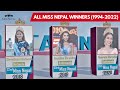 All miss nepal winners 1994  2022        