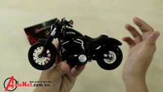[REVIEW] MÔ HÌNH XE HARLEY DAVIDSON 13 SPORTSTER IRON 883 1:12 MAISTO [Autono1.com.vn]