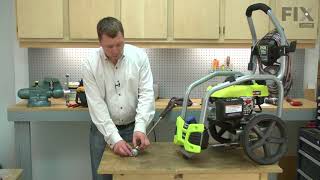 Ryobi Pressure Washer Repair - How to Replace the 5 in 1 Change Over Nozzle